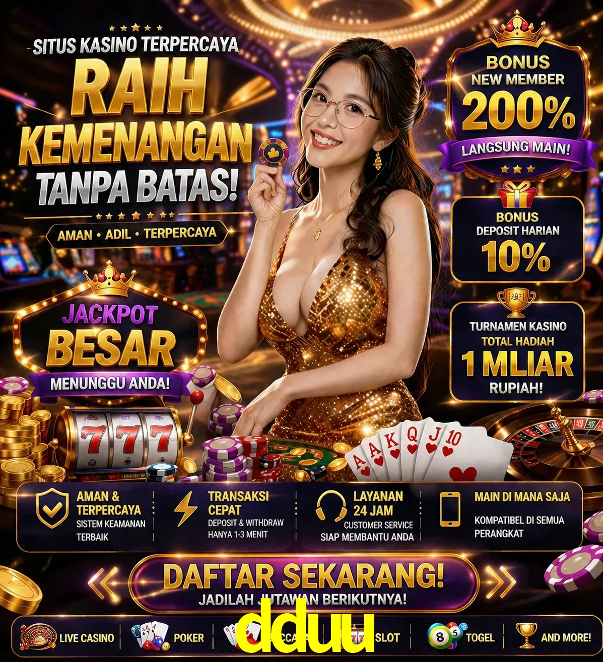 Roleta e blackjack dduu